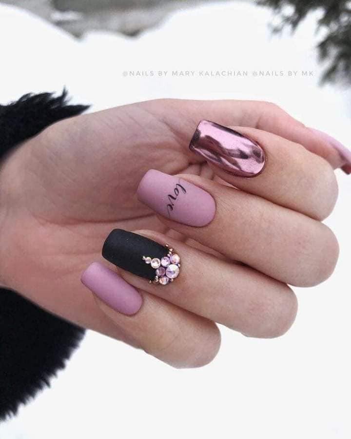 17 top idées d'ongles avec effet miroir 14 17 top idées d'ongles avec effet miroir 14
