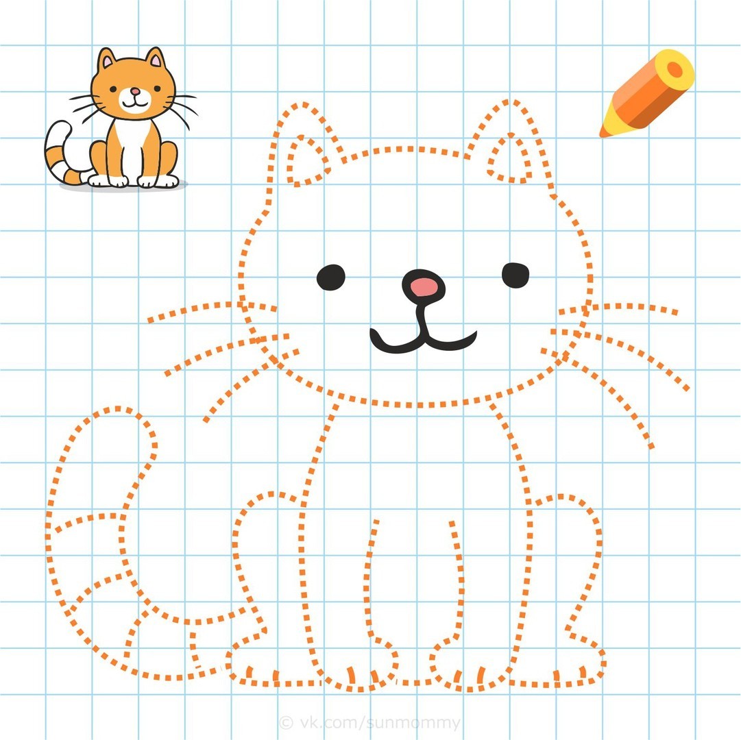 18 dessins mignons d'animaux pour enfants à colorier 2