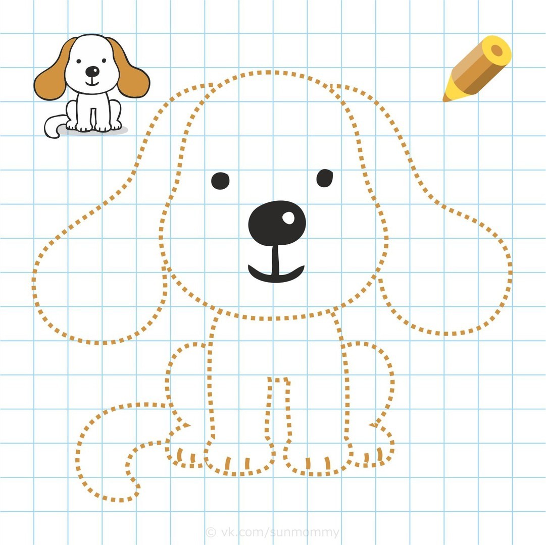 18 dessins mignons d'animaux pour enfants à colorier 12