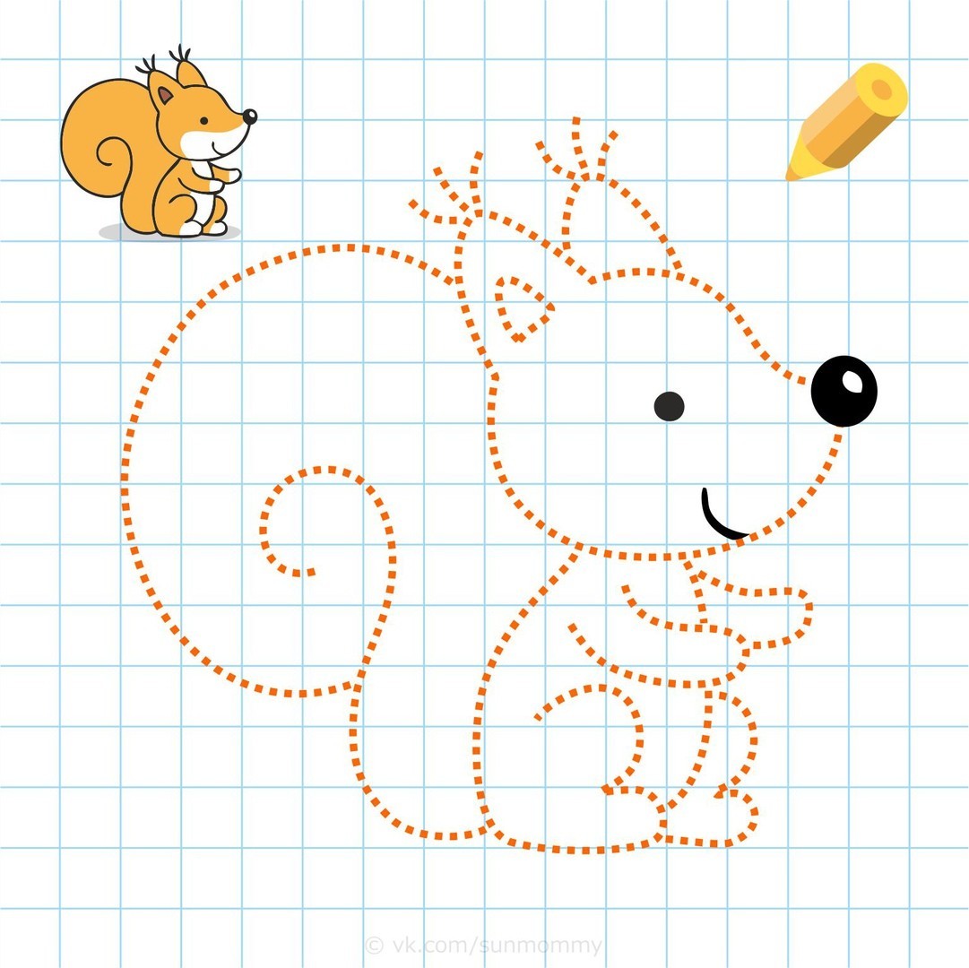 18 dessins mignons d'animaux pour enfants à colorier 16