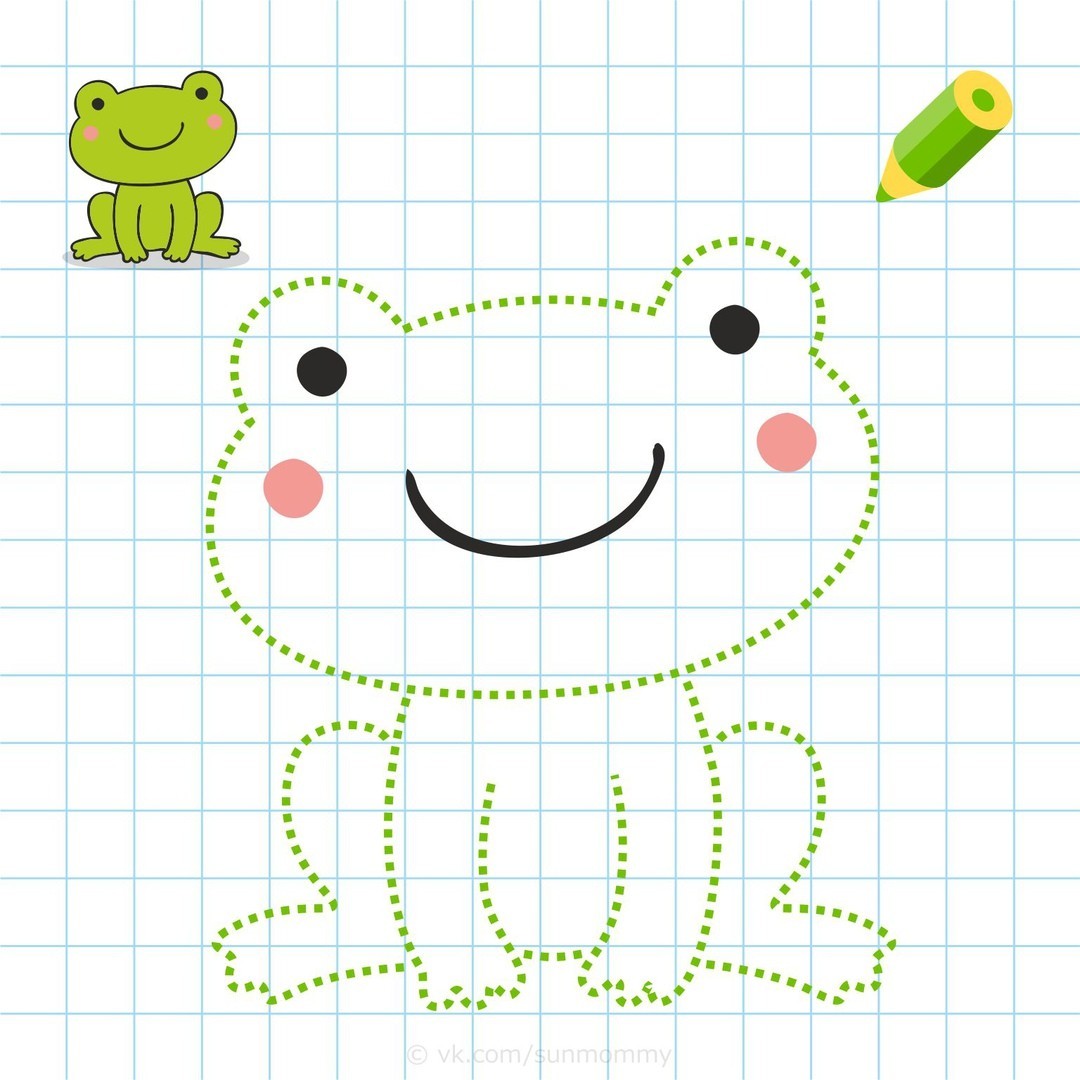 18 dessins mignons d'animaux pour enfants à colorier 3