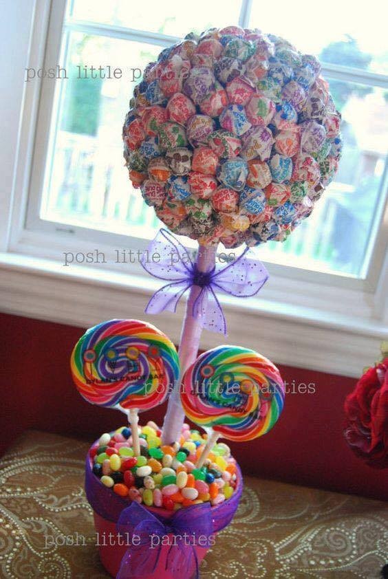 20 Centres de table à faire avec des bonbons 11 20 Centres de table à faire avec des bonbons 11