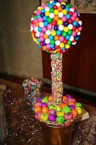 20 Centres de table à faire avec des bonbons 12 20 Centres de table à faire avec des bonbons 12