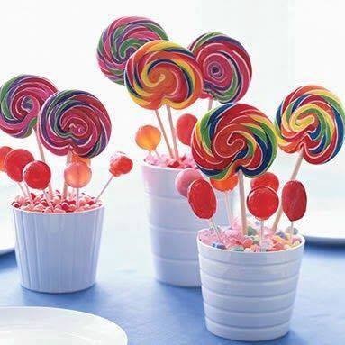 20 Centres de table à faire avec des bonbons 9