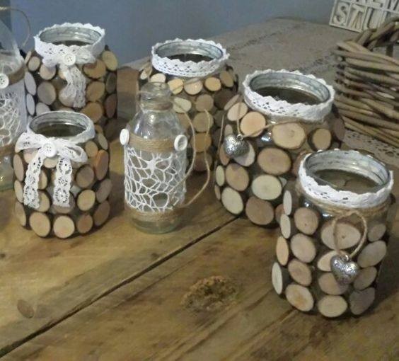 20 décorations à faire avec de petits disques de bois 10