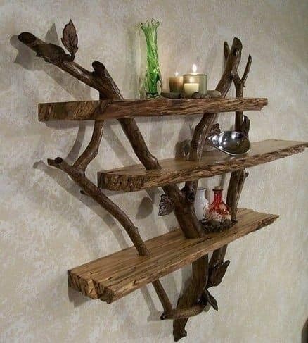 49 bricolages à faire avec des buches et des branches 45