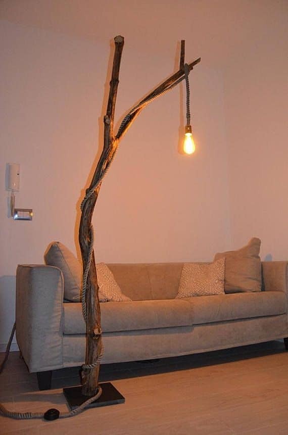 49 bricolages à faire avec des buches et des branches 30