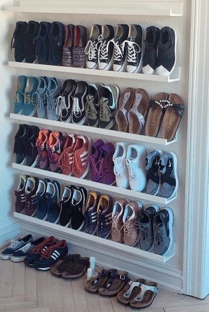 25 rangements à chaussures verticaux qui vont vous changer la vie 5