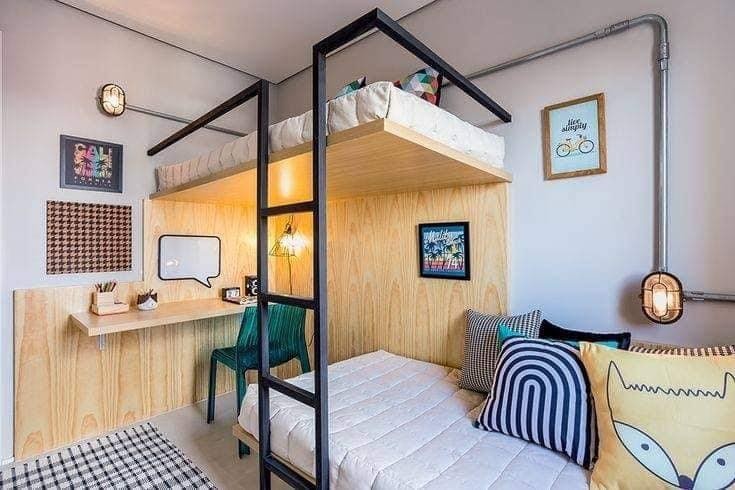 26 chambres avec Double Hauteur pour les petits espaces 2