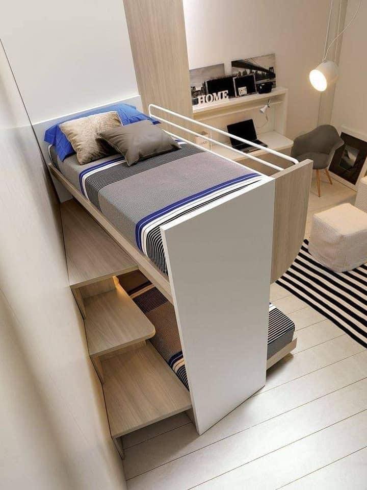 26 chambres avec Double Hauteur pour les petits espaces 19