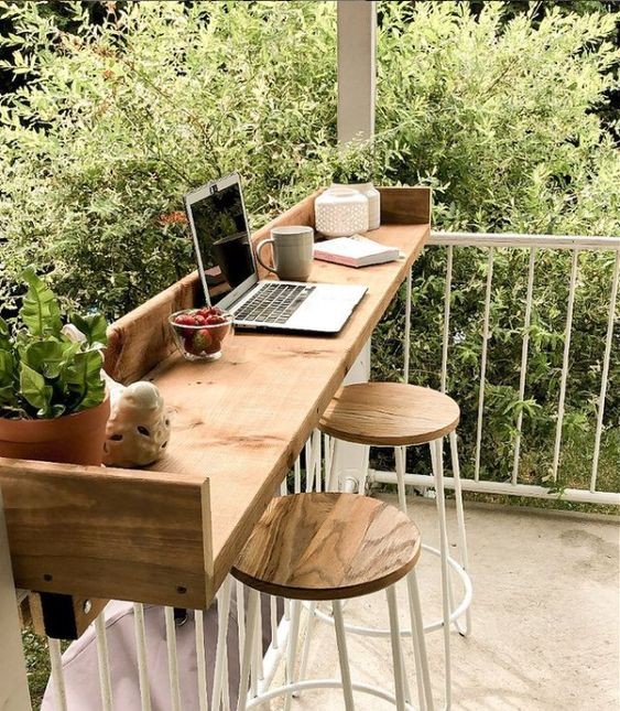 28 idées de tables pour balcon pour bien recevoir vos amis 3