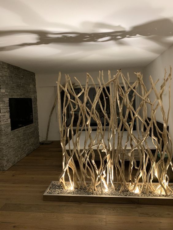 32 idées pour embellir sa maison avec des branches de bois 8