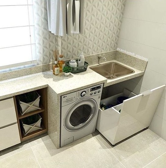 32 moyens faciles d'organiser votre salle de lavage 15