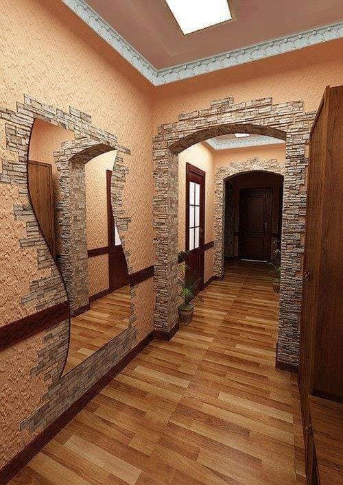 33 idées parfaites pour décorer les murs avec des pierres et des briques 2