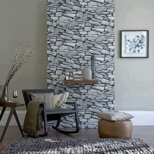 33 idées parfaites pour décorer les murs avec des pierres et des briques 25