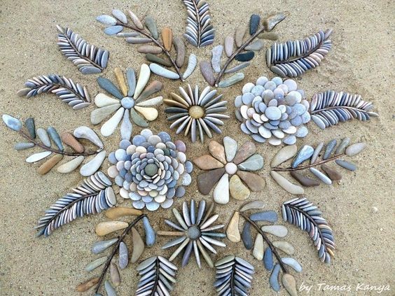 47 idées d'art à faire avec des galets sur la plage cet été 8