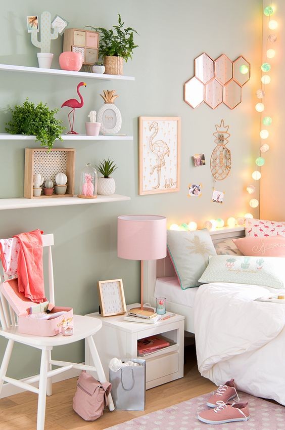 55 idées de décorations pour les chambres de vos filles 21