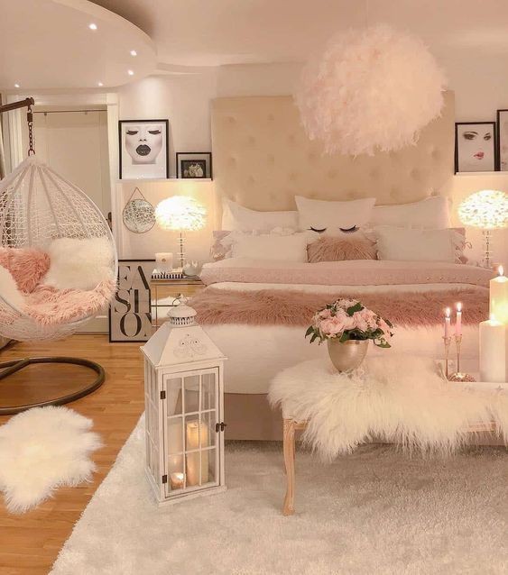 55 idées de décorations pour les chambres de vos filles 40