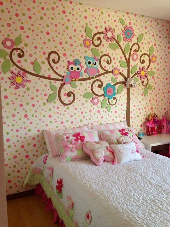 55 idées de décorations pour les chambres de vos filles 53