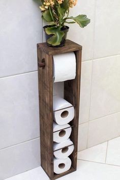 25 top idées de rangements de papier toilette 16