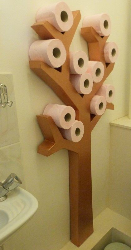25 top idées de rangements de papier toilette 6