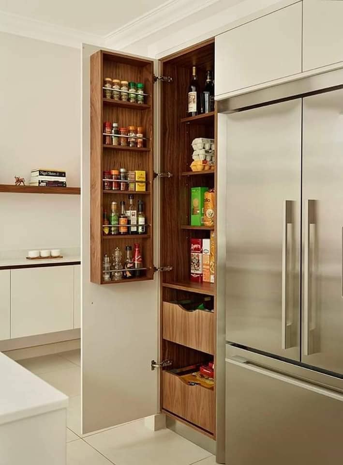 14 idées pour économiser de l'espace autour de votre frigo 2