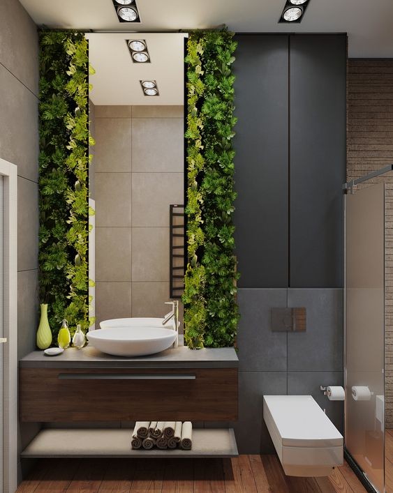 39 décorations de wc nature pour vous inspirer 16