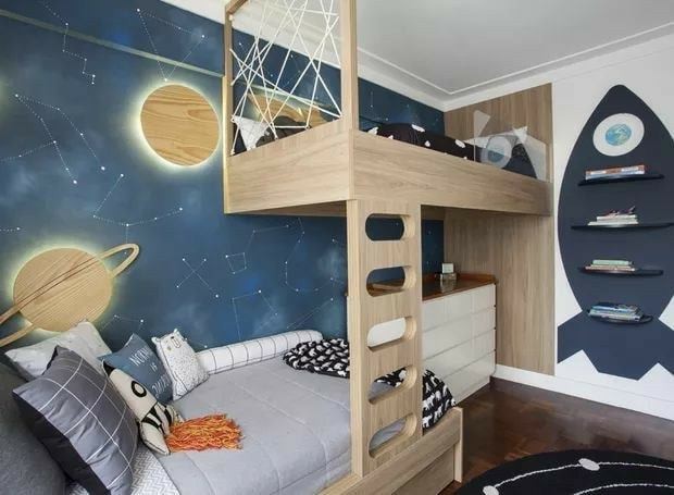 20 idées de décorations de chambres d'enfants 18