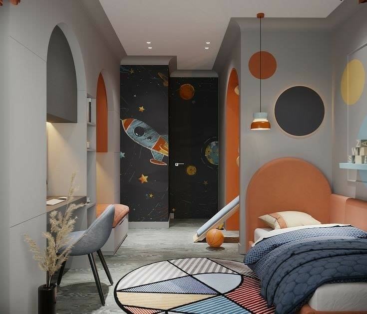 20 idées de décorations de chambres d'enfants 19