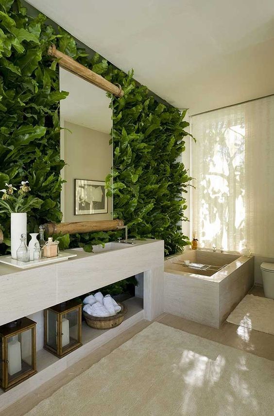 39 décorations de wc nature pour vous inspirer 22