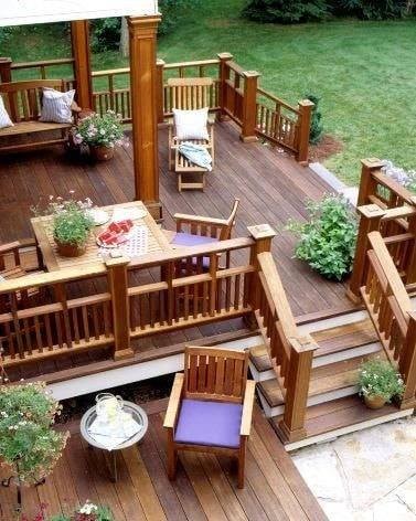 29 conceptions de terrasses en bois pour s'inspirer 5