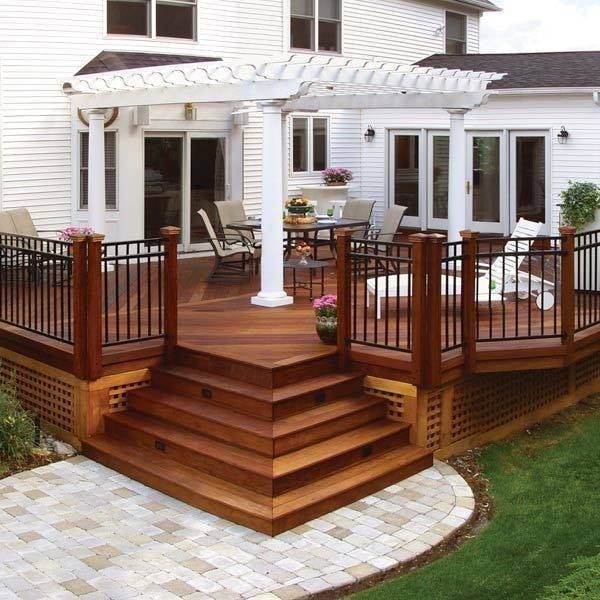 29 conceptions de terrasses en bois pour s'inspirer 6