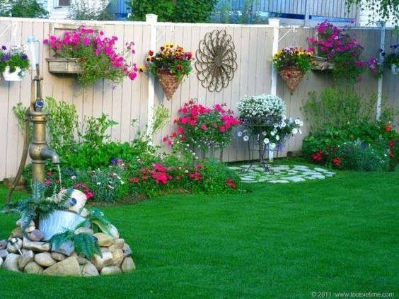 32 décorations de jardin avec des fleurs pour s'inspirer 2
