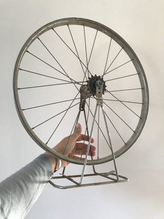 39 trucs cools à faire avec une roue de vélo 19