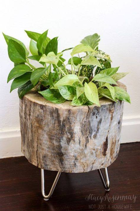 60 objets déco à faire avec des troncs d'arbre 47 60 objets déco à faire avec des troncs d'arbre 47