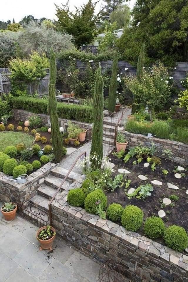 63 idées pour décorer les jardins avec de la pierre 10