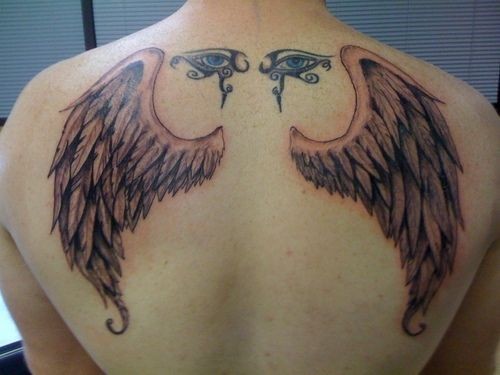 Les 44 plus belles idées de tatouages ailes d'ange 29