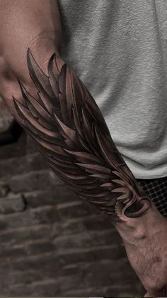 Les 44 plus belles idées de tatouages ailes d'ange 33