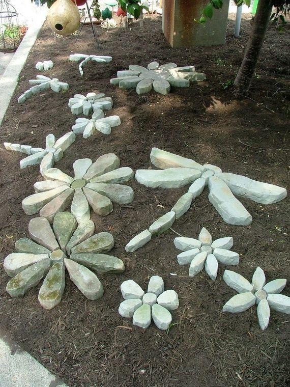 100 idées de décorations en pierre pour votre jardin 60