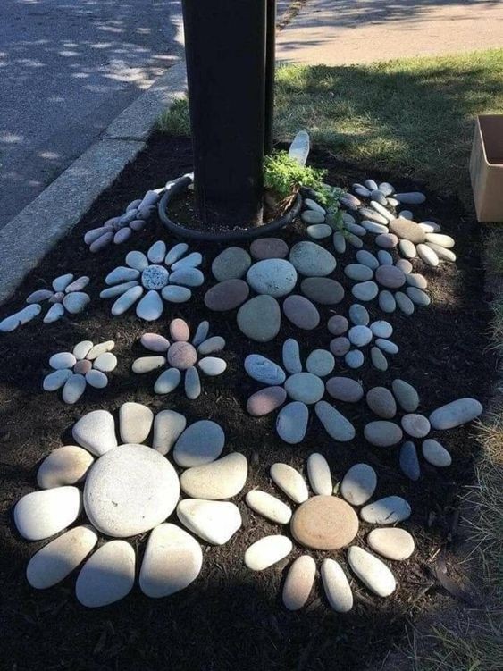 100 idées de décorations en pierre pour votre jardin 93