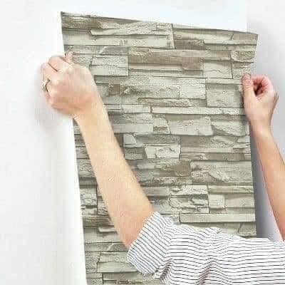 10 idées de papier peint style pierre pour votre maison 9