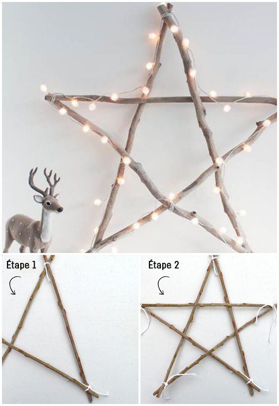 Décorations de Noël faites à la main. Tutoriel + téléchargement gratuit