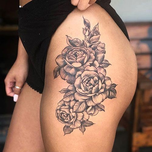 Les 50 plus beaux tatouages hanche pour femme 7