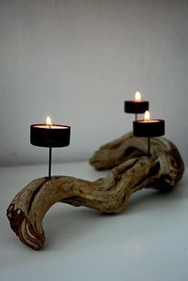 24 idées pour créer votre propre lampe en bois flotté 6