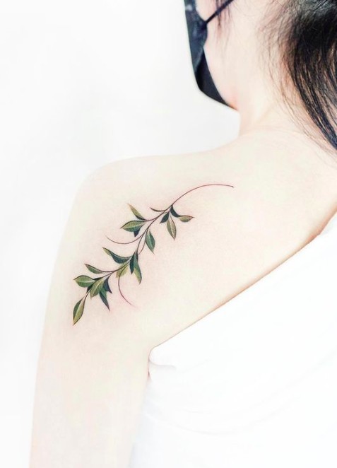 50 idées de tatouages pour les amoureux des plantes 10