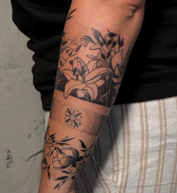 50 idées de tatouages pour les amoureux des plantes 11