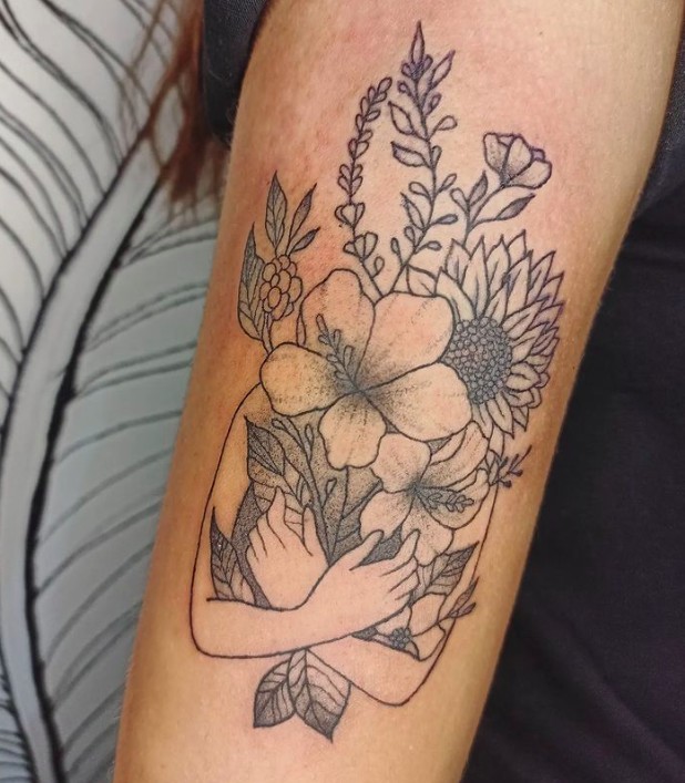 50 idées de tatouages pour les amoureux des plantes 14