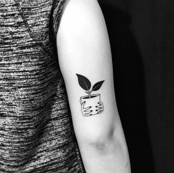 50 idées de tatouages pour les amoureux des plantes 16