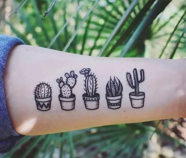 50 idées de tatouages pour les amoureux des plantes 20