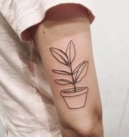 50 idées de tatouages pour les amoureux des plantes 21